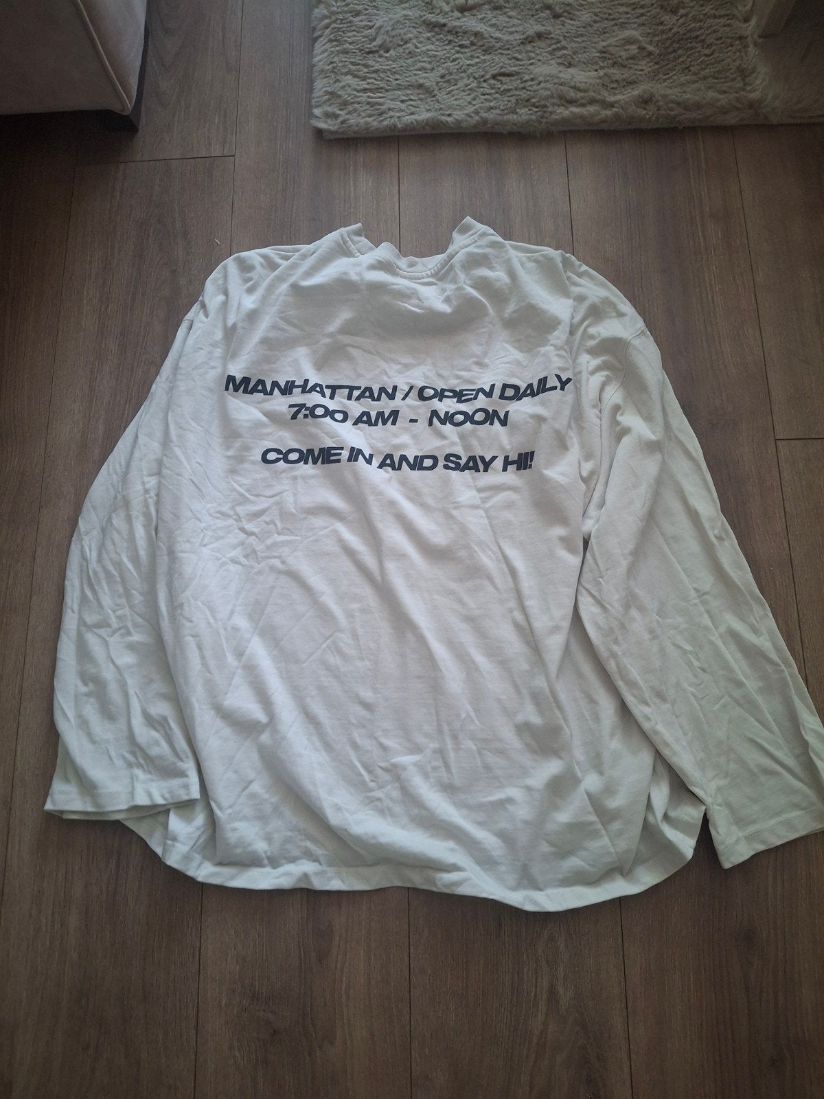 Pull and bear shirt XL, Kleding | Dames, Tops, Wit, Maat 46/48 (XL) of groter, Ophalen of Verzenden, Lange mouw
