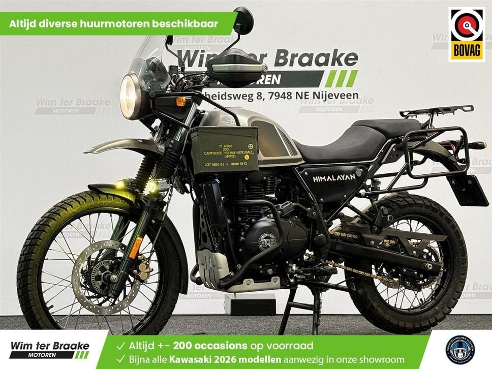 Royal Enfield Himalayan 410 (bj 2020) 22,157 km, Motoren, 411 cc, Bedrijf, Onbekend, Overig