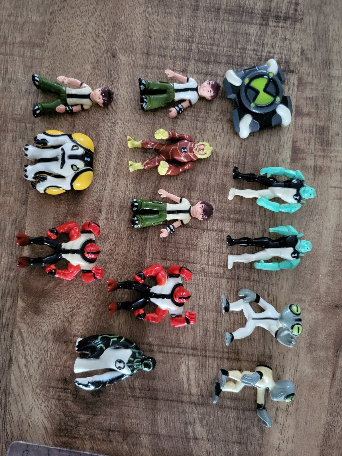 Ben 10 actiefiguren set - diverse karakters, Ophalen of Verzenden, Gebruikt, Hardplasticfiguren