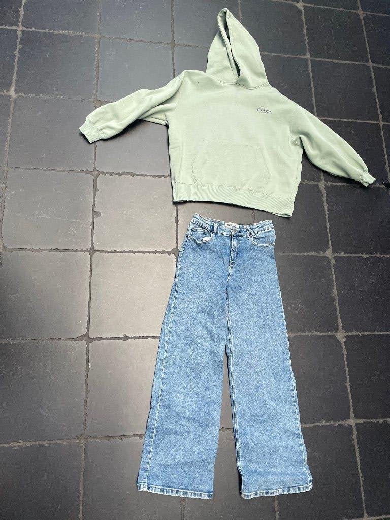 Hoody en broek, Meisje, Ophalen of Verzenden, Zo goed als nieuw, Zara