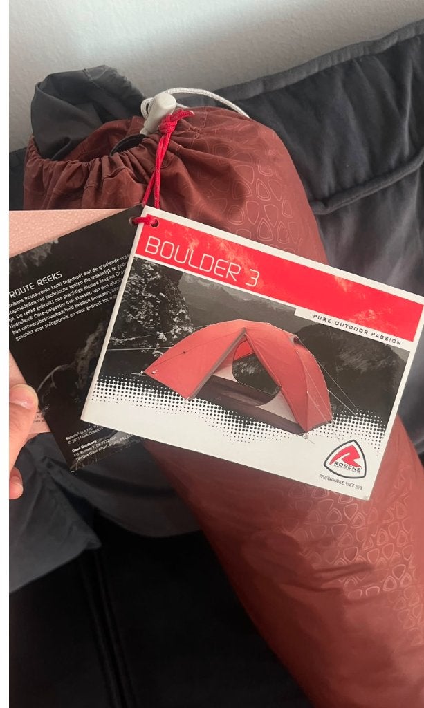 outwell boulder 3 robens tent 3-persoonstent, Ophalen of Verzenden
