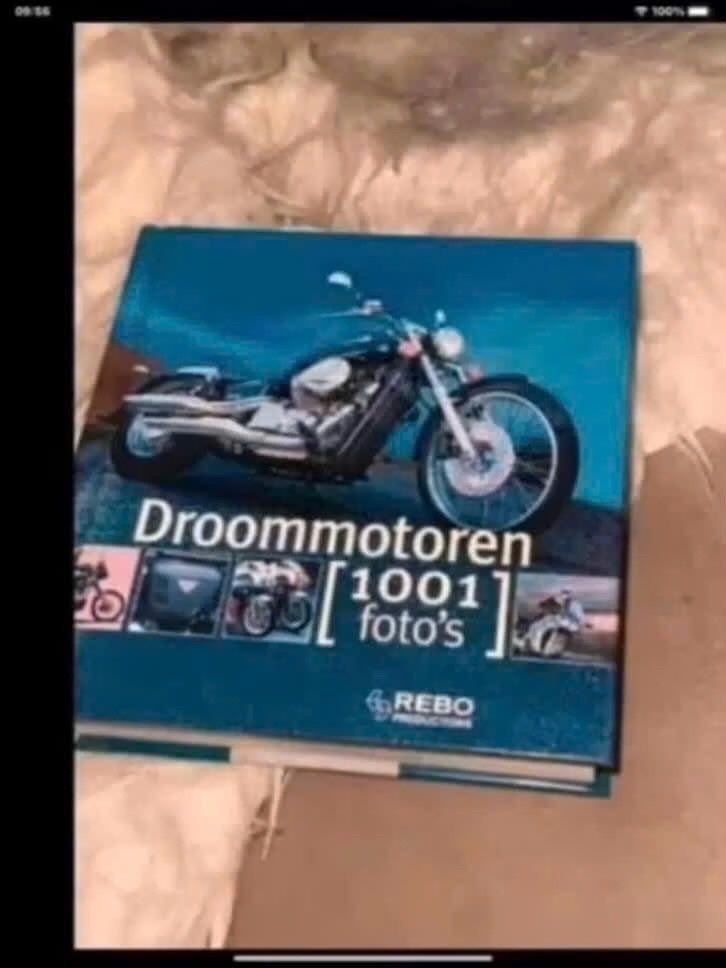 Droommotoren 1001 Foto's - Prachtig Motorboek, Ophalen of Verzenden, Zo goed als nieuw, Onbekend, Algemeen