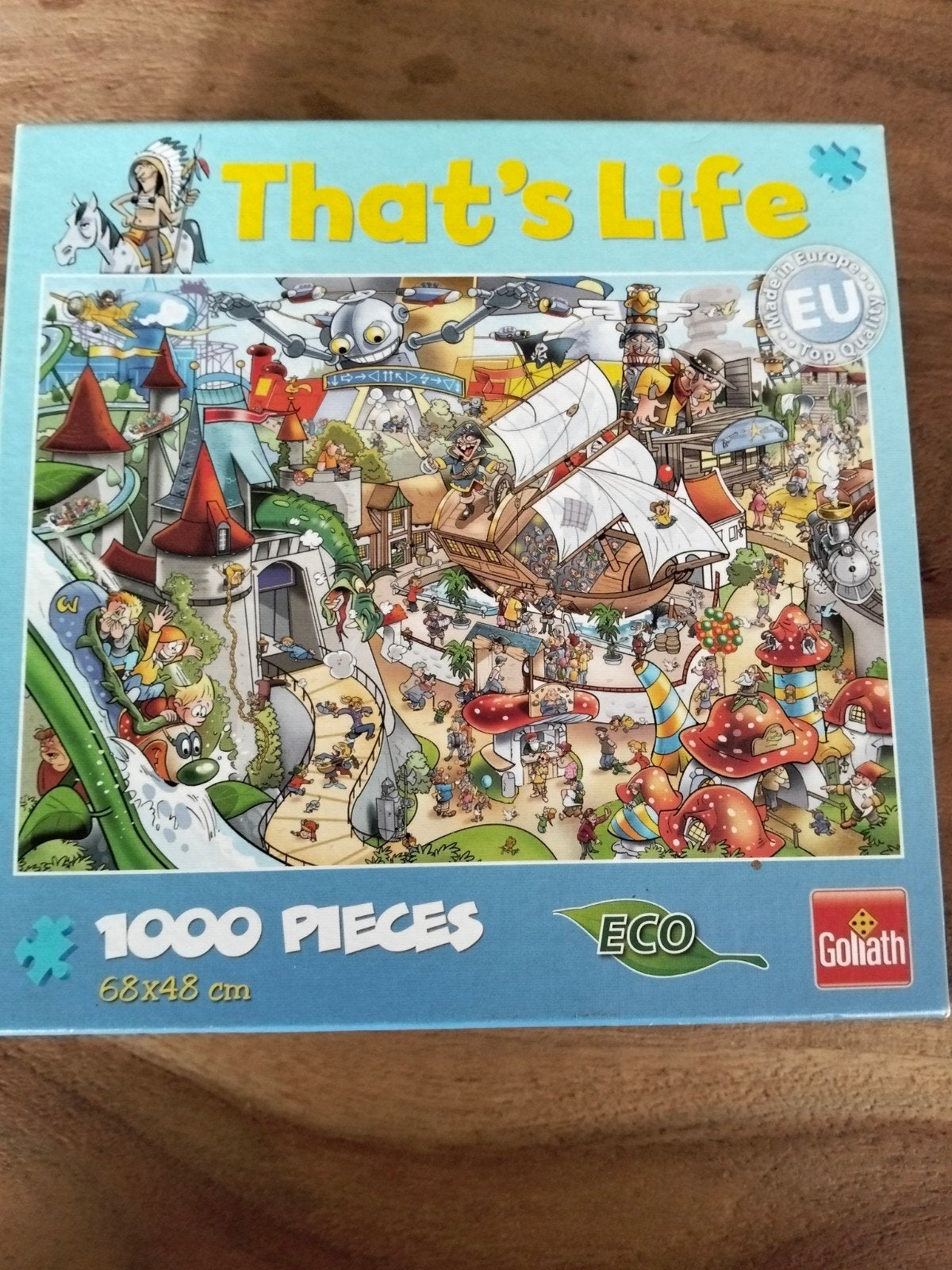 That's Life puzzel. Pretpark., Ophalen, 500 t/m 1500 stukjes, Zo goed als nieuw