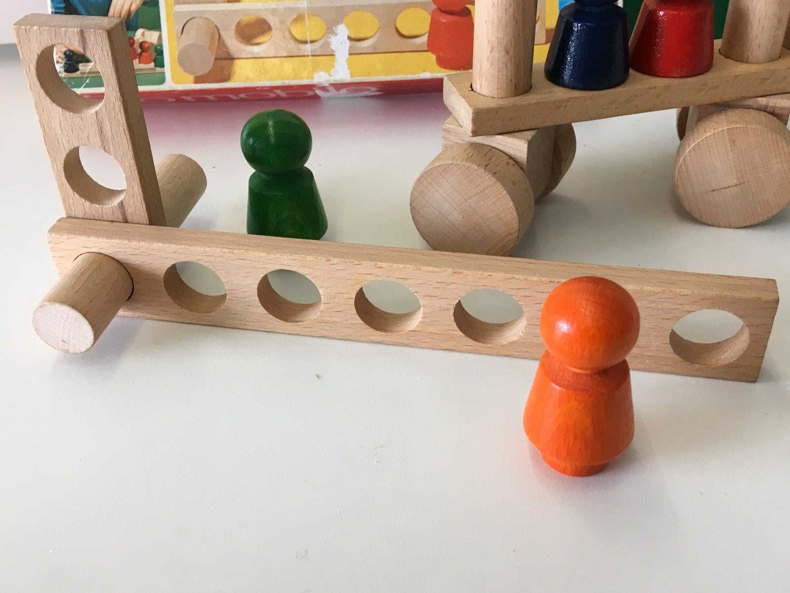 Sio Mobio houten speelgoed, Ophalen of Verzenden, Gebruikt, Overige typen