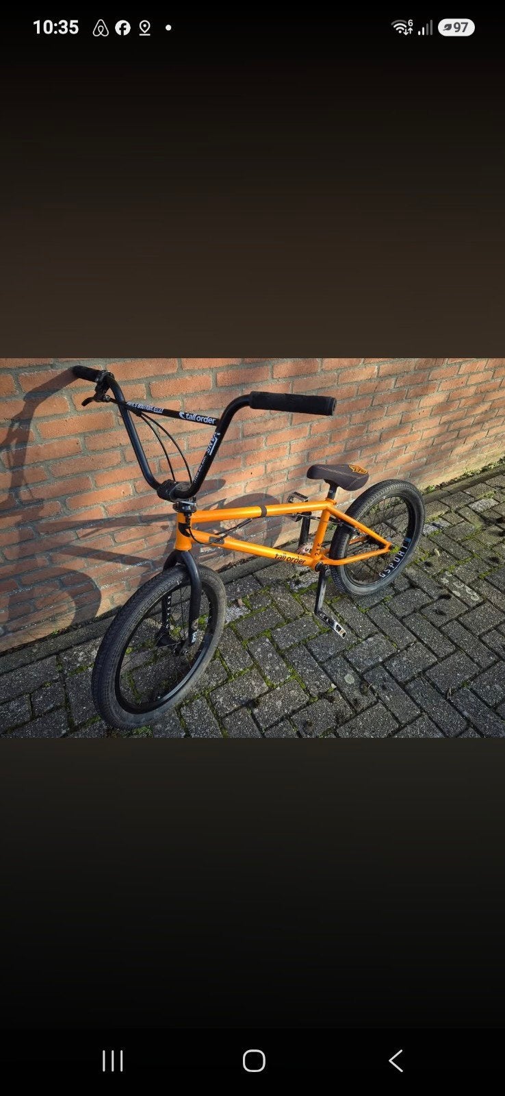 te koop bmx, Ophalen of Verzenden, Zo goed als nieuw, Staal