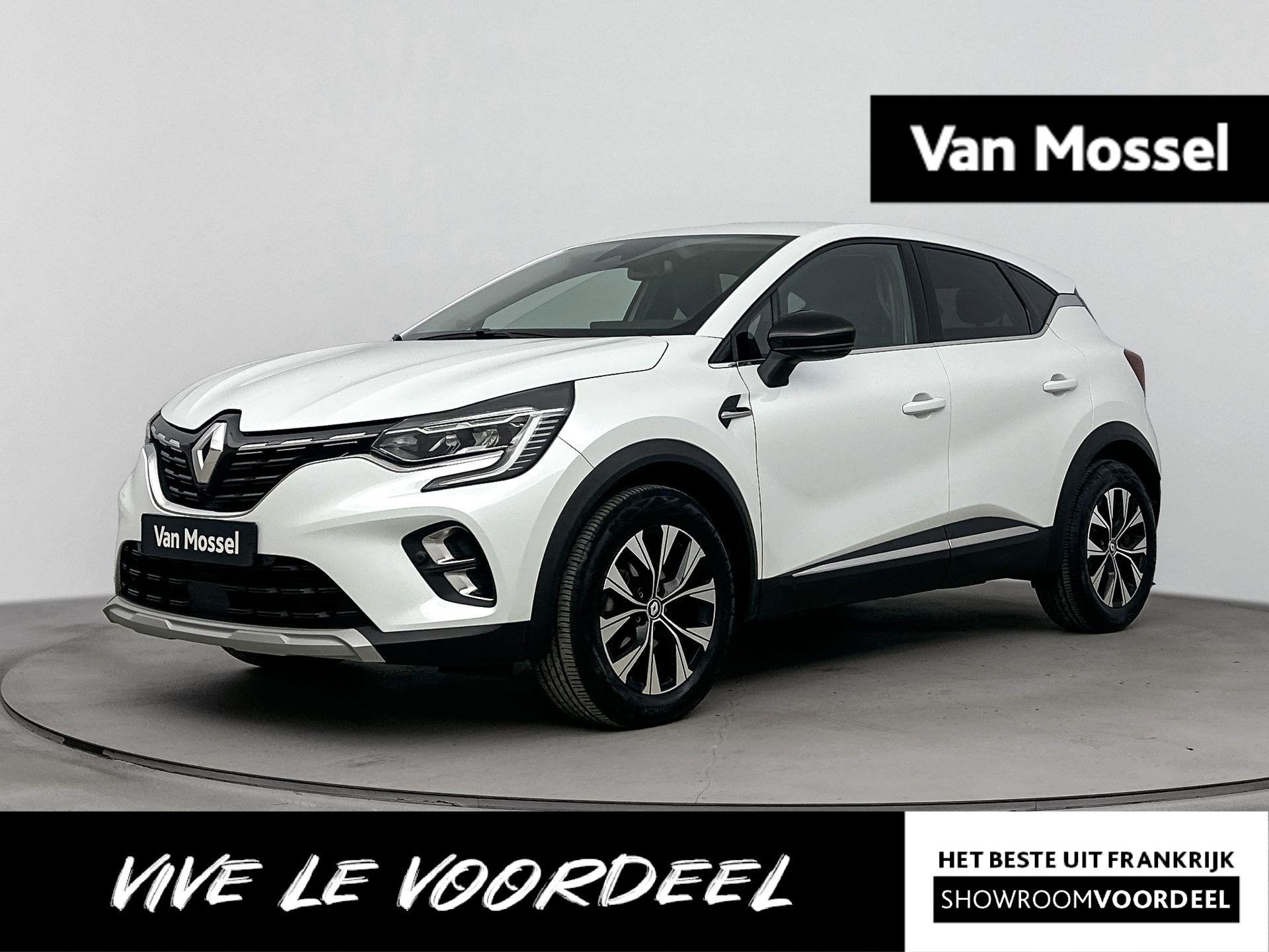 Renault Captur 1.3 TCe 140Pk Intens | Navigatie | Stoelverwa, Auto's, Dealer onderhouden, Gebruikt, 4 cilinders, Leder en Stof