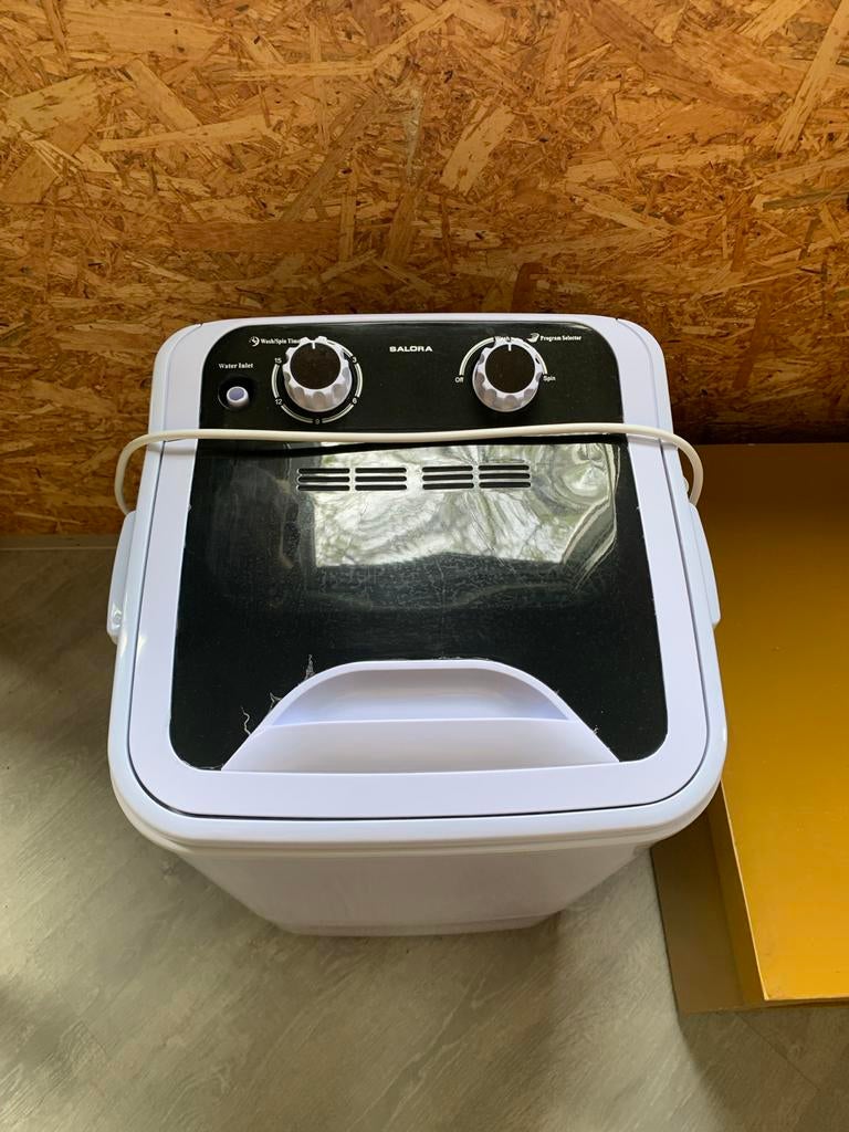 Zo goed als nieuwe Salora mini wasmachine, Witgoed en Apparatuur, Wasmachines, Zo goed als nieuw, Bovenlader, Minder dan 4 kg