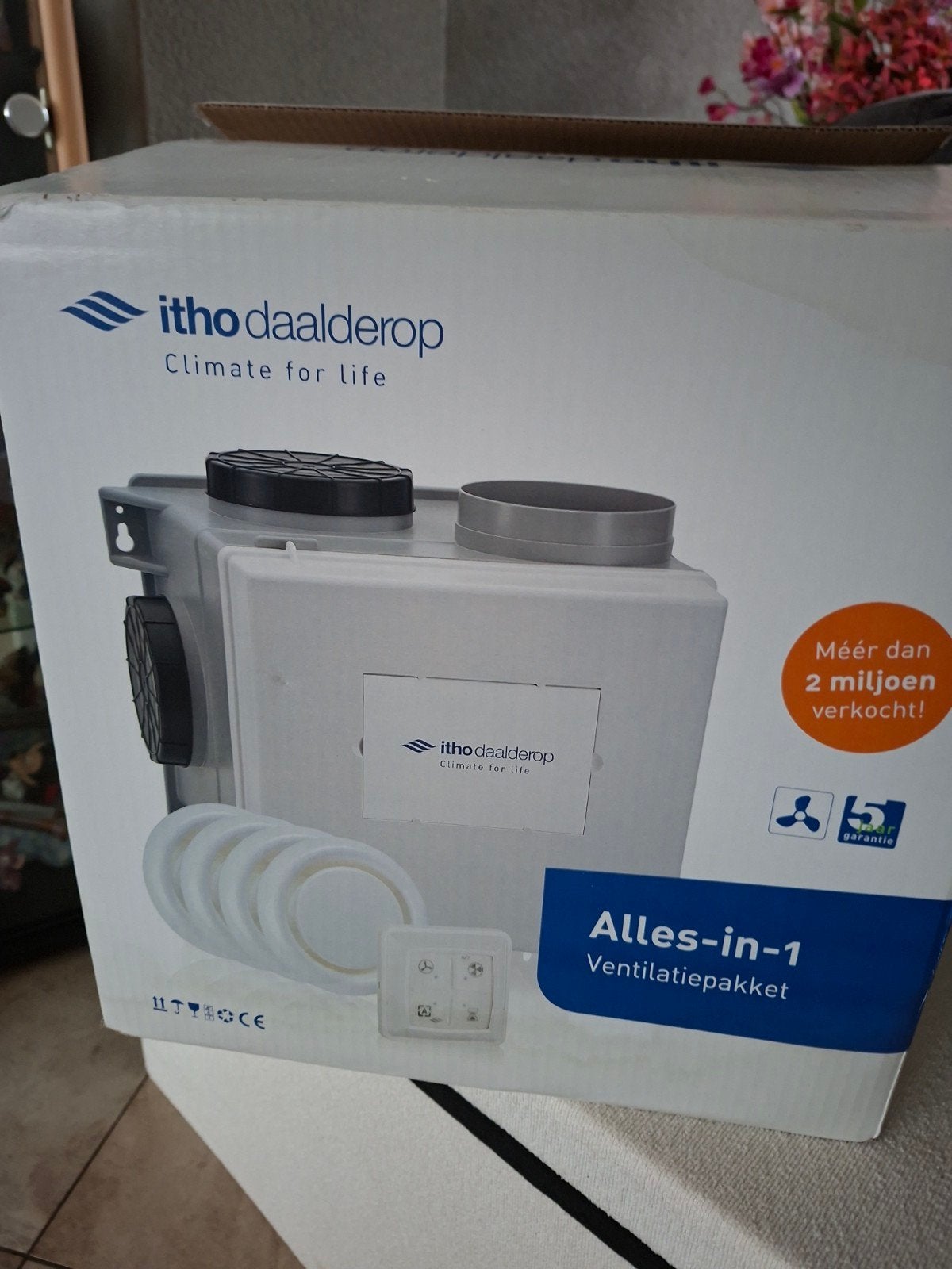 Itho Daalderop Alles-in-1 Ventilatiepakket