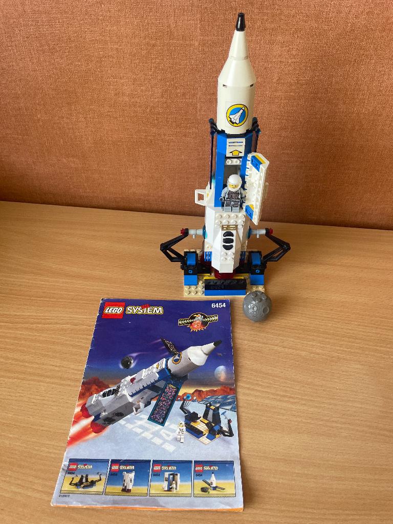 LEGO system set 6454 raket, Overige thema's, Lego, Ophalen of Verzenden, Complete set