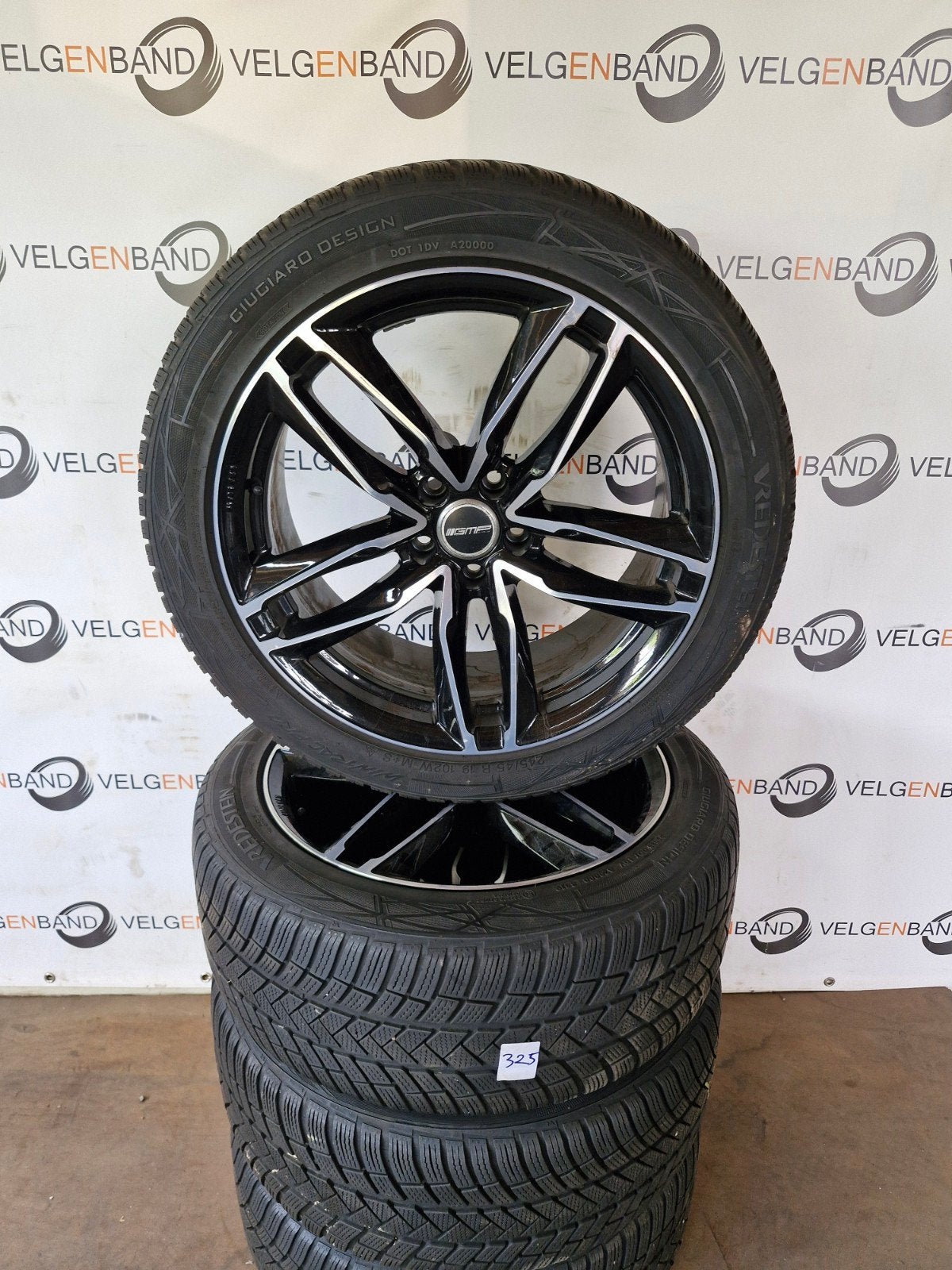Winterset Audi A6 C8 245 45 19 5x112 66.5 ET35 winterbanden, 19 inch, ., Banden en Velgen, Personenwagen
