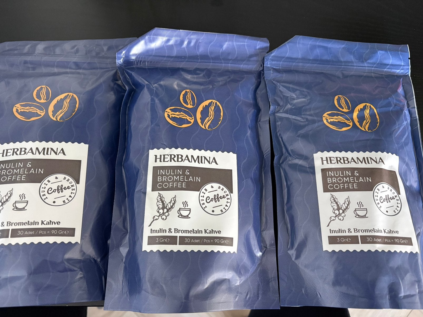 Herbamina koffie 3 zakken, Ophalen of Verzenden