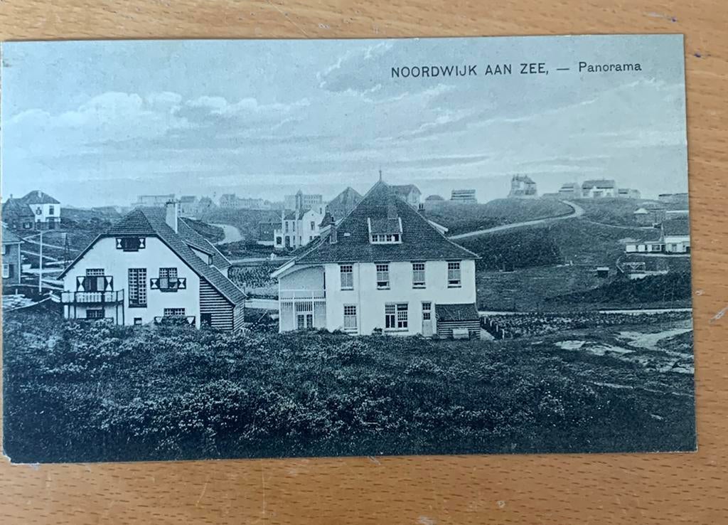 Ansichtkaart Noordwijk aan Zee Panorama, Ophalen of Verzenden, 1940 tot 1960, Zuid-Holland