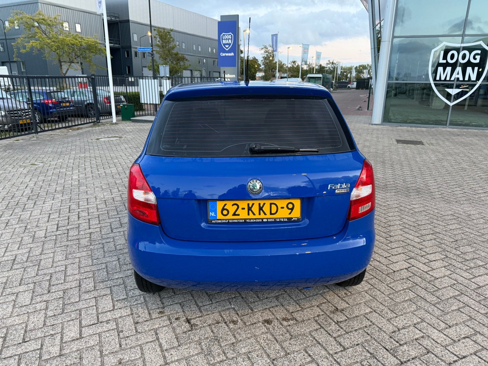 Skoda Fabia 1.2 44KW 2009 Blauw, Auto's, Voorwielaandrijving, 1005 kg, Stof, 40 €/maand