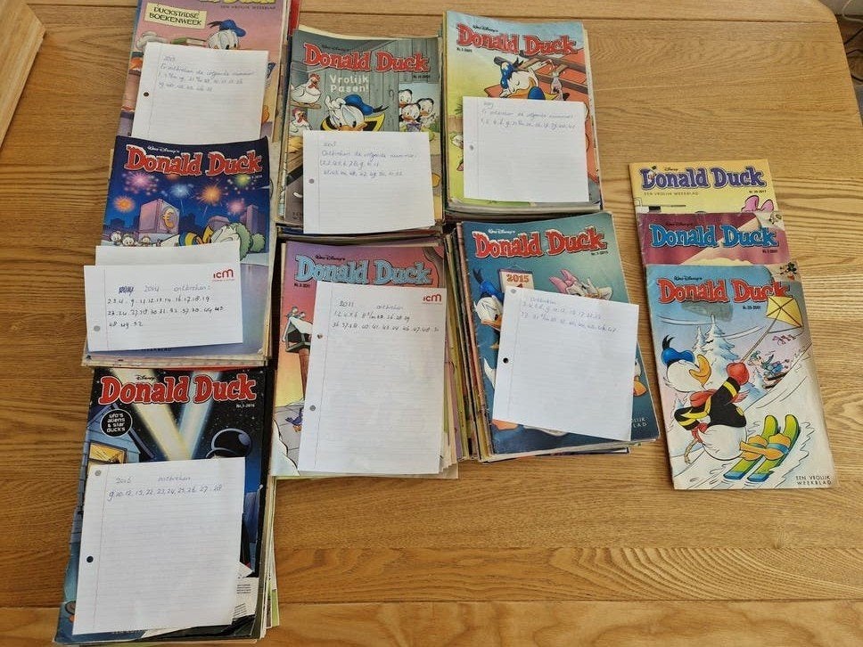 Donald Duck tijdschriften  (niet compleet), Boeken, Gelezen, Europa, Ophalen of Verzenden, Meerdere comics