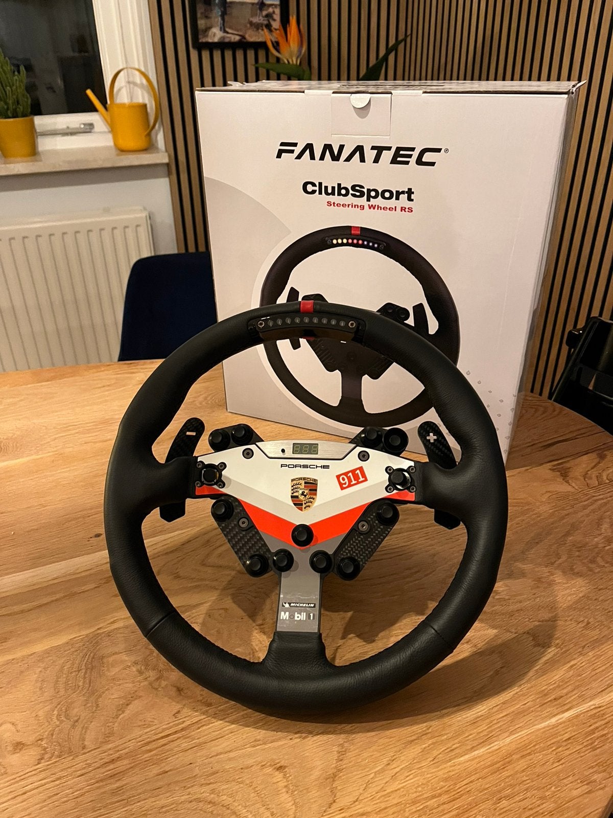 Porsche rsr clubsport Fanatec carbon flippers QR2, Computers en Software, Joysticks, Zo goed als nieuw, Ophalen of Verzenden