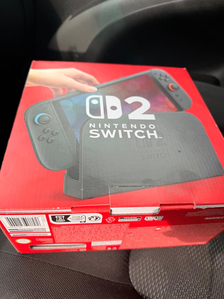 Nintendo Switch 2 *ongeopend*, Spelcomputers en Games, Spelcomputers | Nintendo Switch, Nieuw, Switch Original, Met 1 controller