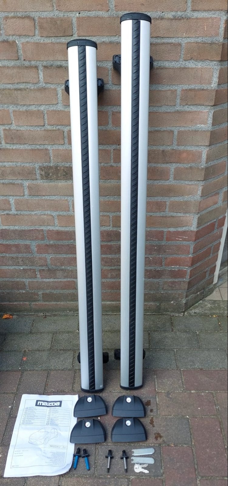 Dakdragers voor Mazda 2 (DJ) compleet met handleiding, Auto diversen, Ophalen, Gebruikt