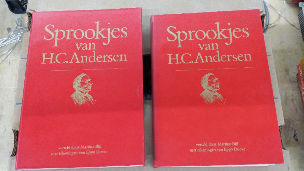 Boek sprookjes van H.C. Andersen deel 1 en 2, Martine Bijl, Boeken, Ophalen of Verzenden