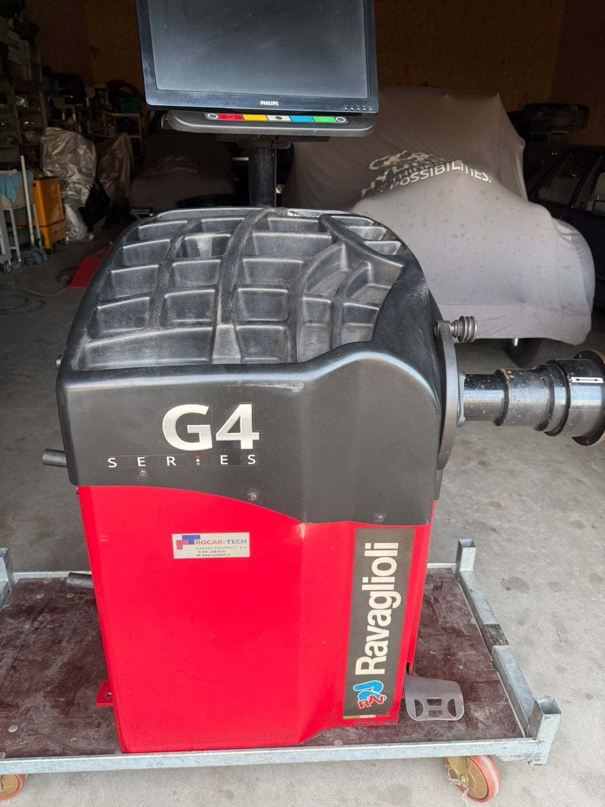 RAVAGLIOLI G4 2020 GP4.140WS balanceerapparaat, Auto diversen, Ophalen, Gebruikt