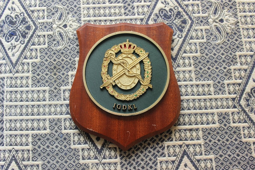 wapenschildje  igdkl   kon. landmacht, Verzenden, Landmacht, Nederland, Embleem of Badge