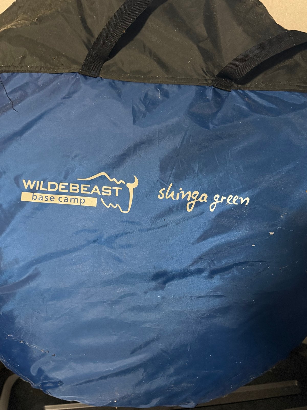 Wildebeast Base Camp Shinga Green Tent, Ophalen, Gebruikt, Tot en met 2