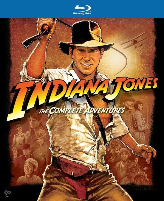 Indiana Jones - The Complete Adventures (Blu-ray). NIEUW., Cd's en Dvd's, Blu-ray, Avontuur, Engels, Nederlands, Film