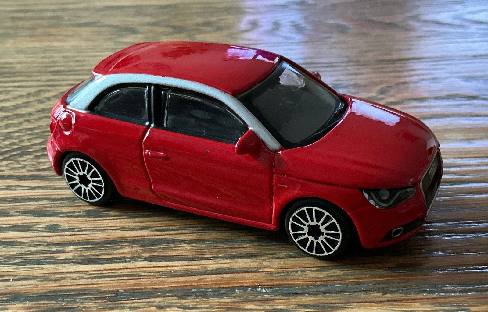 Zo goed als nieuwe Rode Audi A1 Burago Auto, Ophalen, Zo goed als nieuw, Auto