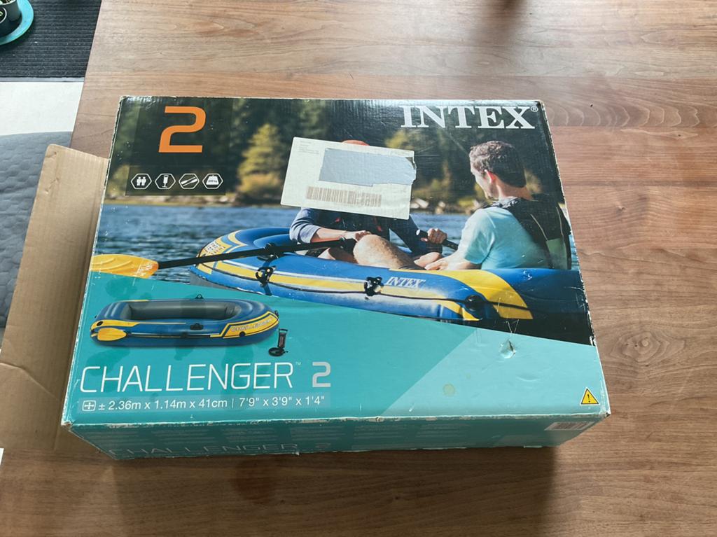 Oplaasboot Intex Challenger 2, Kinderen en Baby's, Ophalen of Verzenden, Gebruikt, Jongen of Meisje