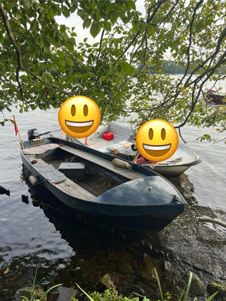 Stalen boot sloep opknapper zonder motor, Watersport en Boten, Gebruikt, Geen motor, Sloep, Ophalen