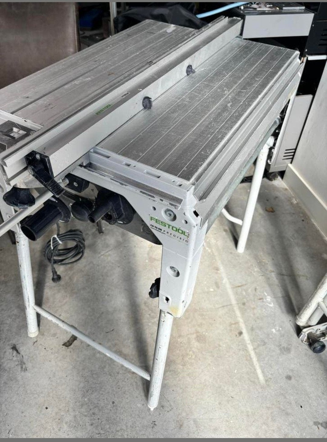 Festool CS 70 EB Precisio tafelzaag - 2200W, 70mm zaagdiepte, Gebruikt, 70 mm of meer, Overige typen, Ophalen of Verzenden