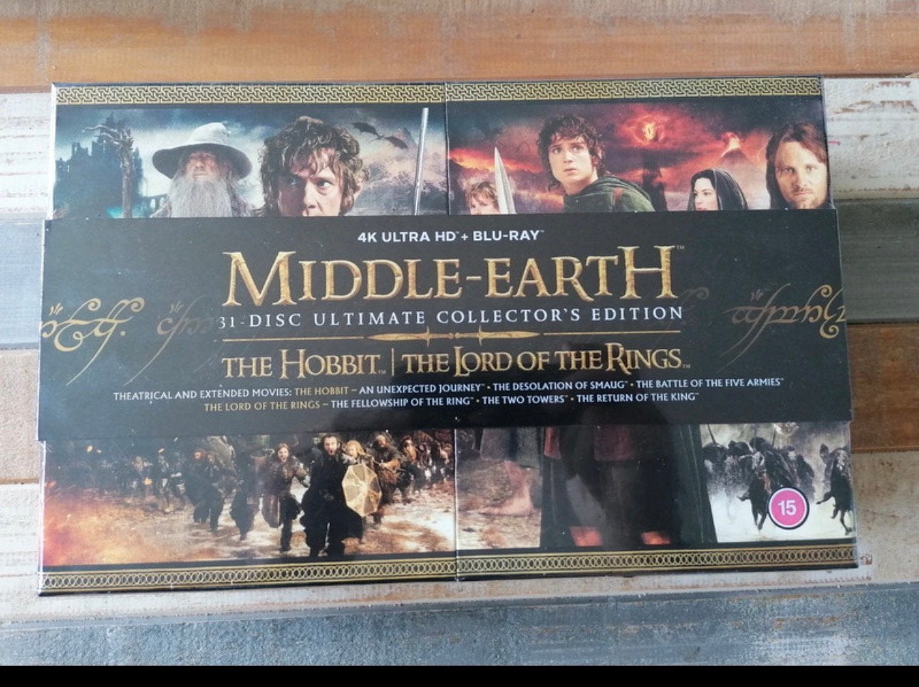 Middle-Earth 4k bluray + bluray collectie, Cd's en Dvd's, Blu-ray, Engels, Verzenden, Inclusief art cards, Film