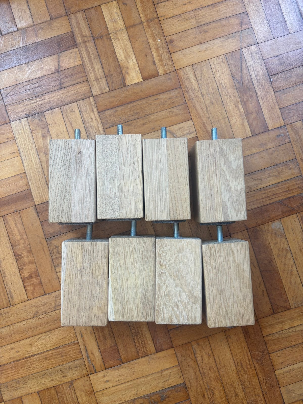 8 IKEA BURFJORD poten 10CM, Ophalen, Zo goed als nieuw