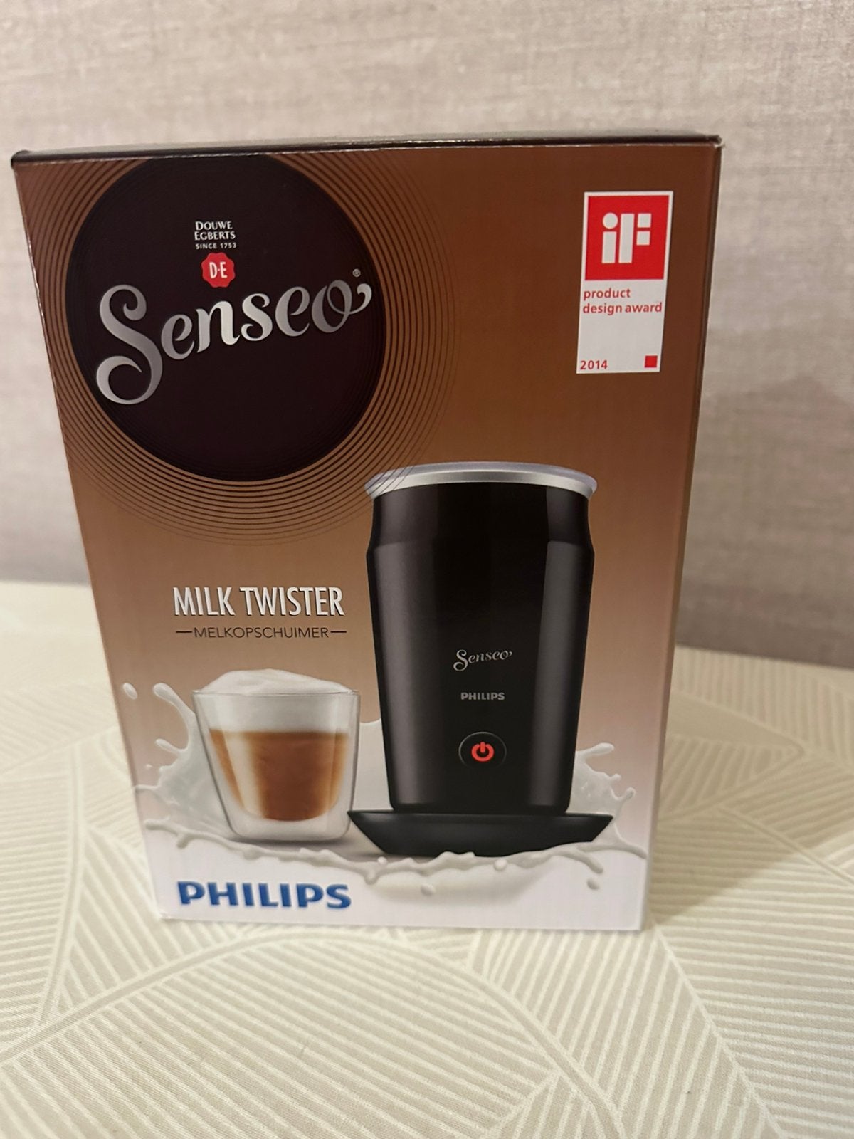 Philips melkopschuimer, Ophalen of Verzenden, Zo goed als nieuw, Elektrische melkopschuimer