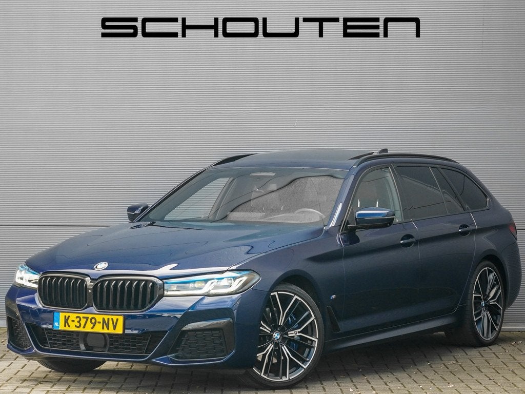 BMW 5 Serie Touring 530i High Executive M-Sport Pano Laser A, Automaat, Achterwielaandrijving, Gebruikt, Euro 6