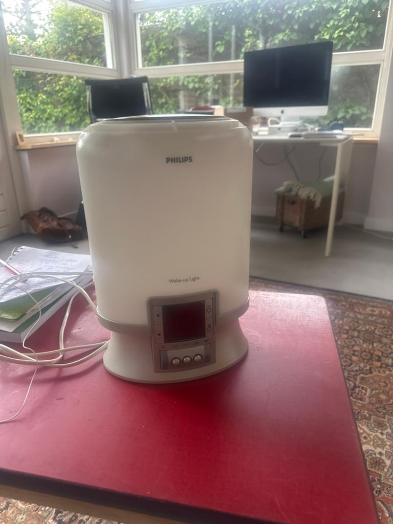 Philips Wake-up Light - Gratis af te halen (voor hobbyist), Witgoed en Apparatuur, Wekkers, Ophalen of Verzenden, Niet werkend