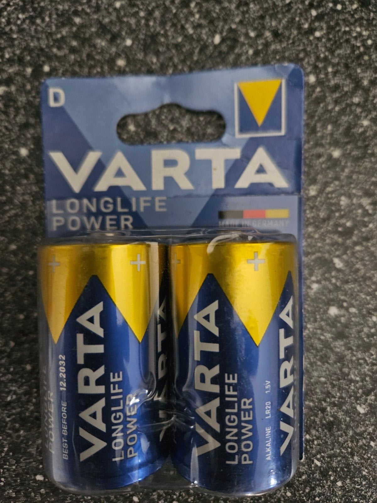 Varta Longlife Power D Batterijen - 2 Stuks, Ophalen, Nieuw
