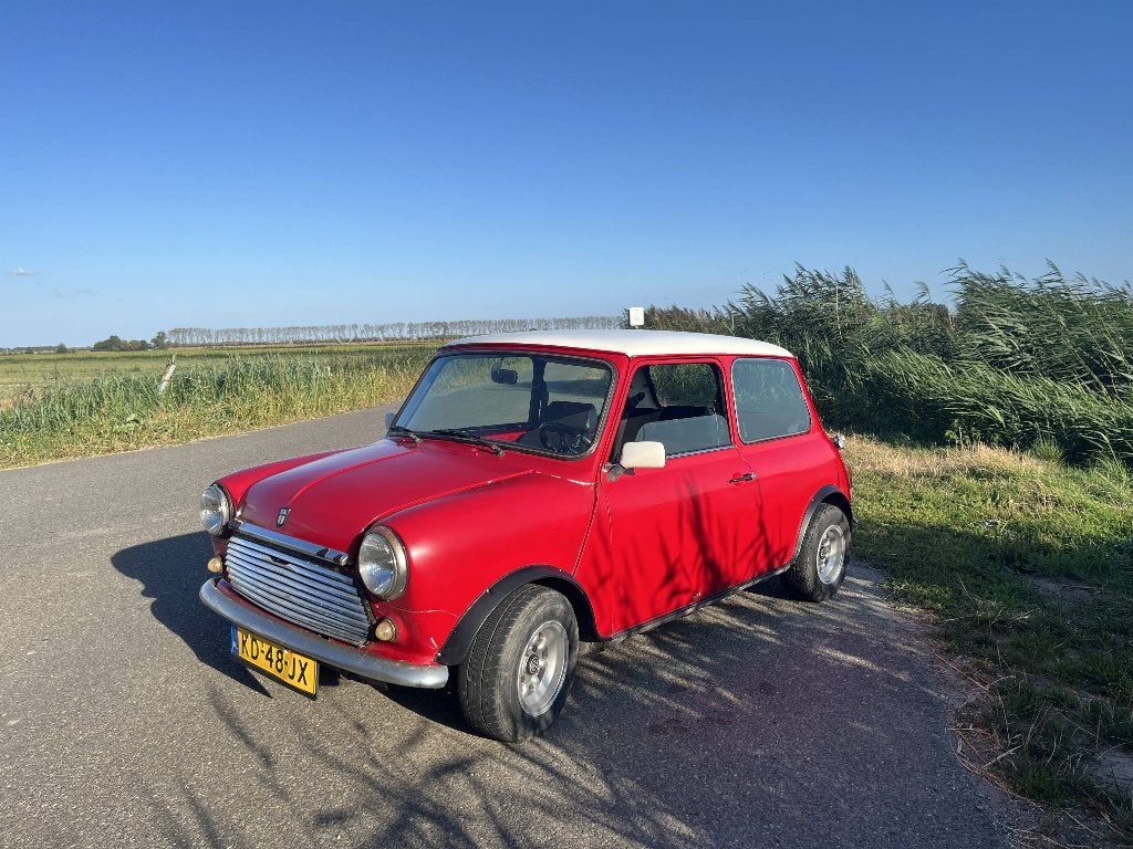 Mini 1000 1.0 HLE 1983 Rood, Voorwielaandrijving, 4 cilinders, Origineel Nederlands, 620 kg