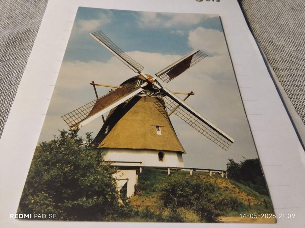 WINDMOLEN BERGZICHT TE GASSEL GEM GRAVE., Verzamelen, Ophalen of Verzenden, 1920 tot 1940