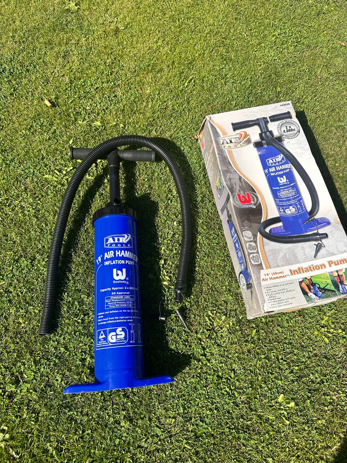 Bestway Air Hammer Inflatiepomp - Zo goed als nieuw, Ophalen of Verzenden, Zo goed als nieuw, Handmatig