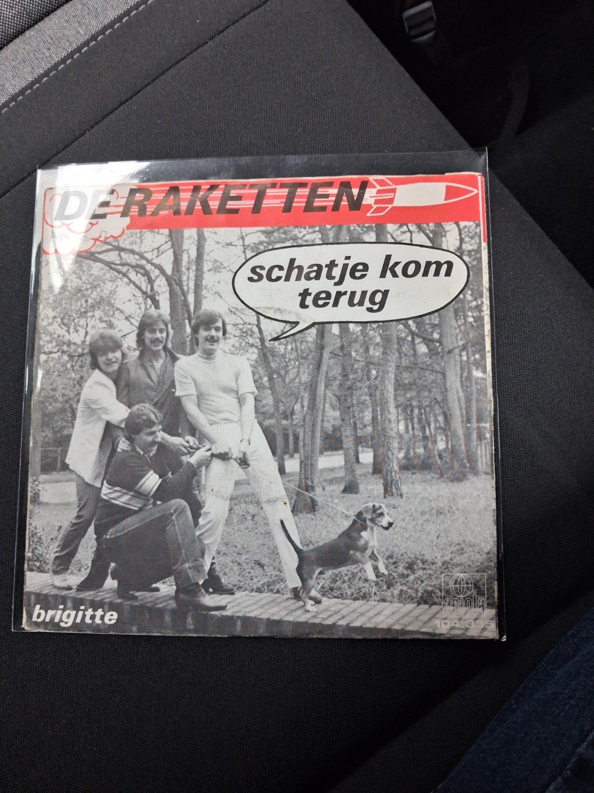 De Raketten - Schatje Kom Terug / Brigitte (Single), Cd's en Dvd's, Ophalen of Verzenden, Gebruikt, Piraten en Zeemansliederen