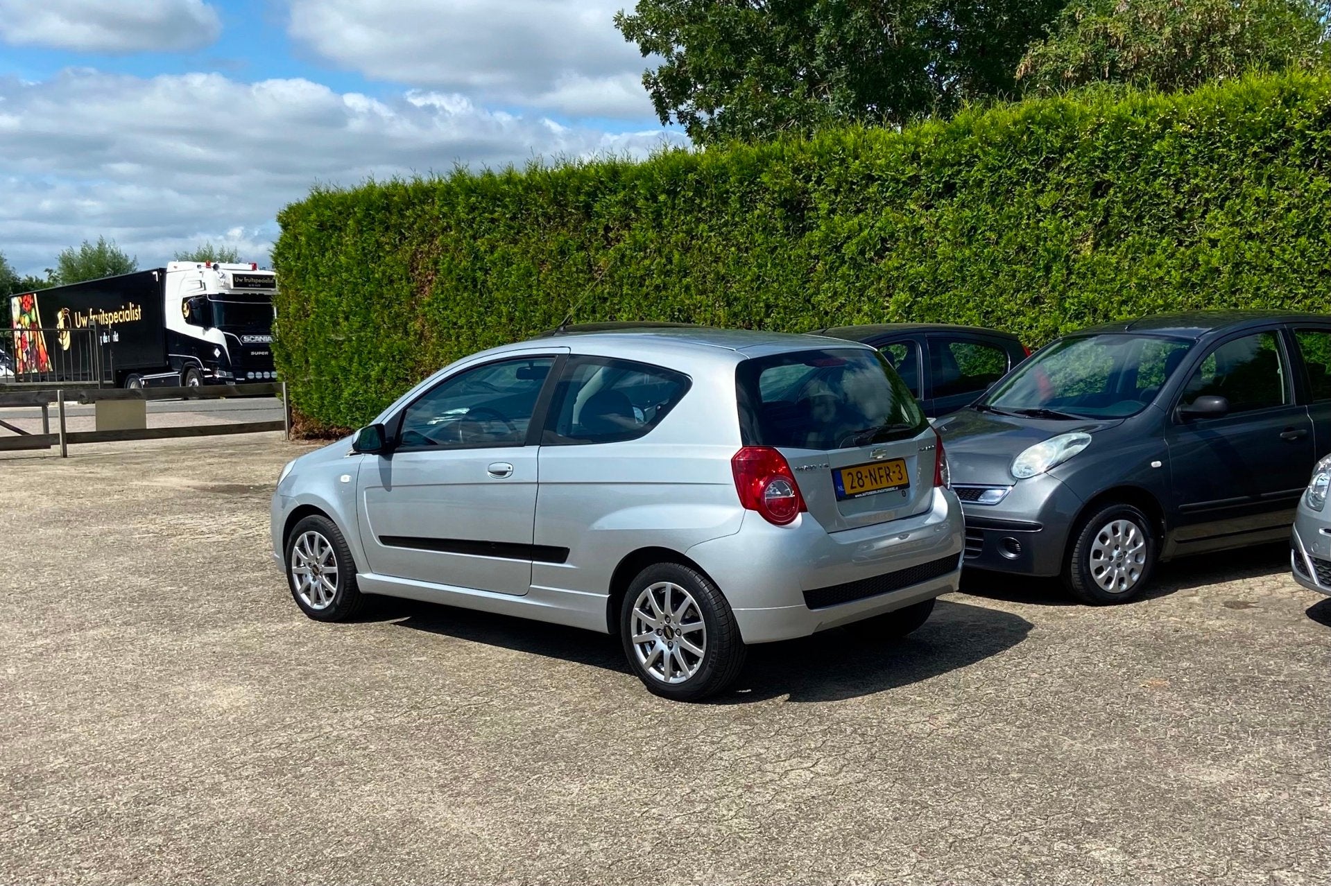 Chevrolet Aveo APK AIRCO MOOIE AUTO, Auto's, Voorwielaandrijving, Aveo, 4 cilinders, 400 kg