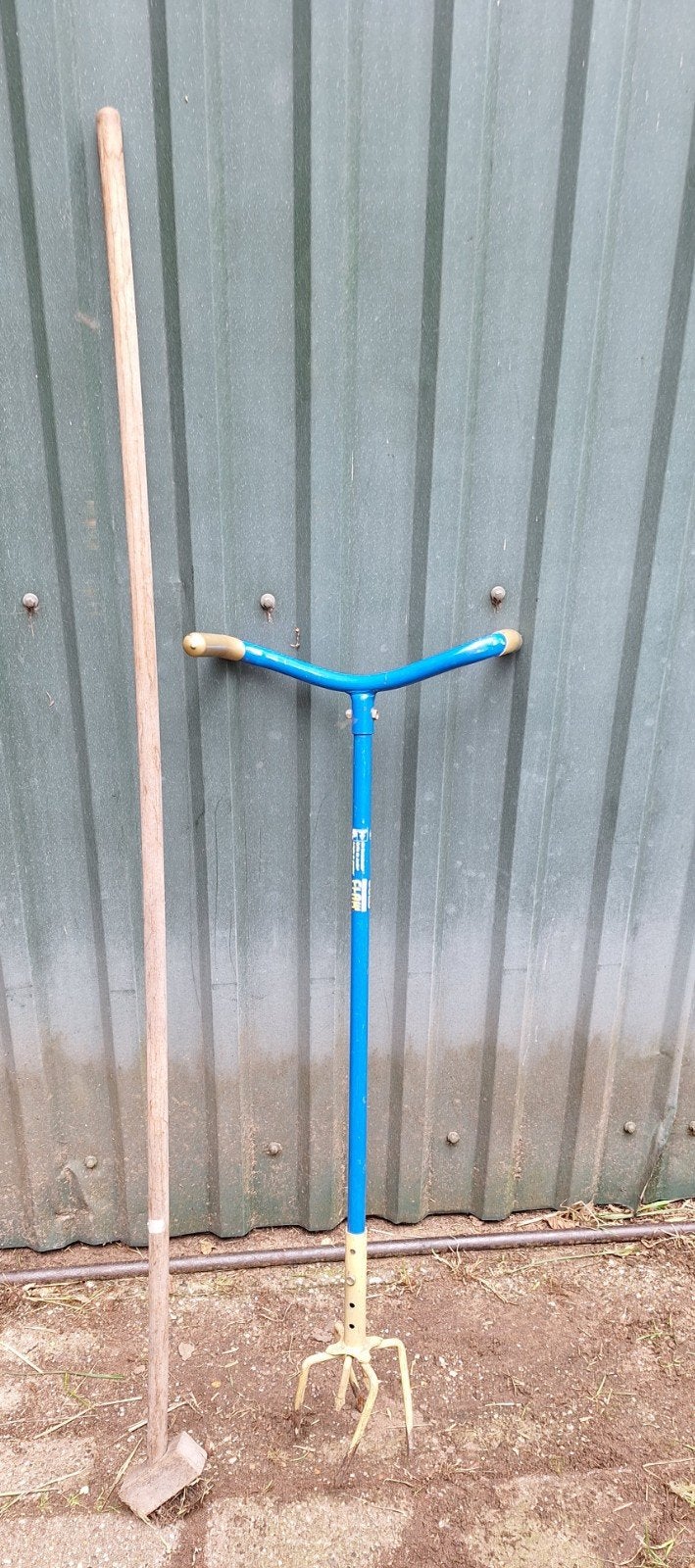 Onkruidborstel en 4-poot cultivator, Tuin en Terras, Ophalen, Gebruikt, Overige soorten