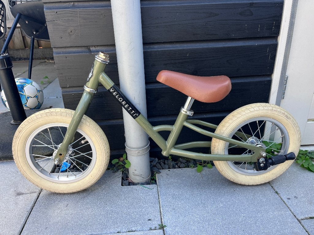 Veloretti loopfiets + driewieler, Ophalen, Terugtraprem, Gebruikt, Veloretti