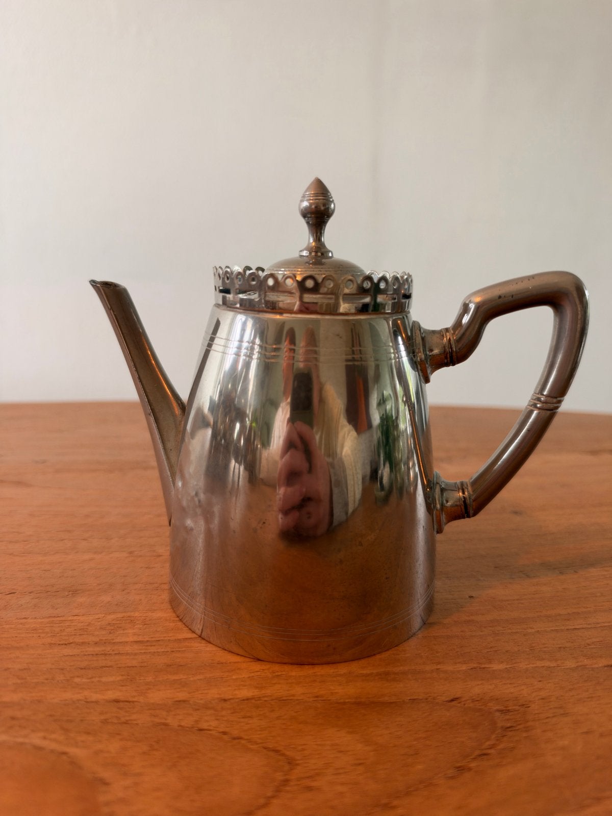 Antieke J.N. Daalderop Theepot - Verzilverd, Tiel, Ophalen of Verzenden