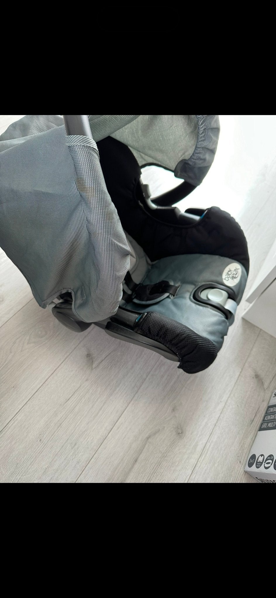 Baby Relax Autostoel - Grijs/Zwart, Zijbescherming, 0 t/m 13 kg, Ophalen, Overige merken