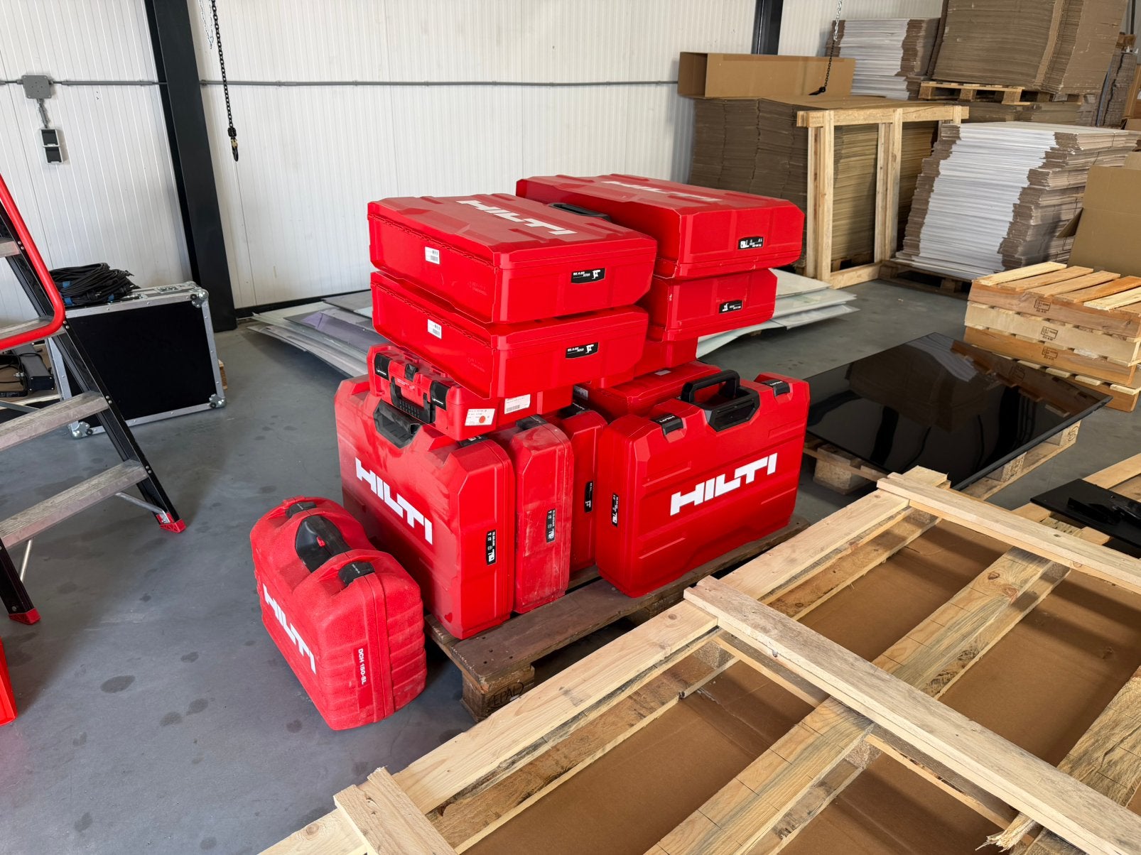 Diverse Hilti koffers, Ophalen, Zo goed als nieuw