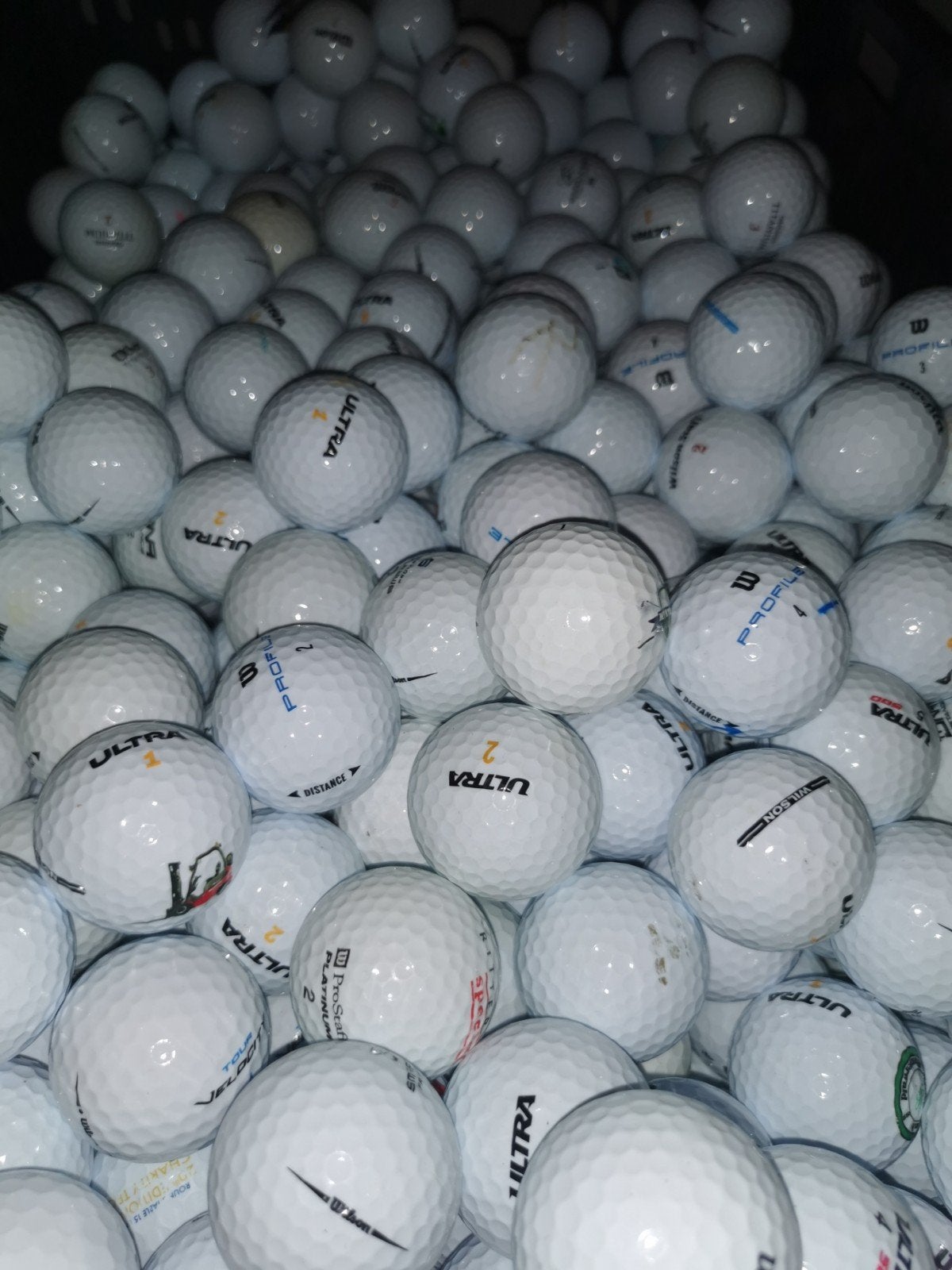 Wilson golfballen AAAA kwaliteit 100 stuks, Ophalen of Verzenden, Bal(len)