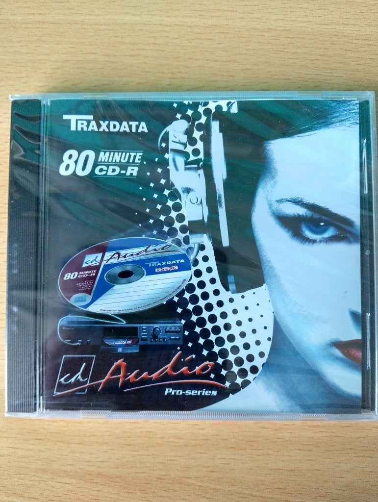 TRAXDATA CD-R 80MIN. * Geschikt Voor Audio CD Recorders *, Computers en Software, Beschrijfbare discs, Nieuw, Cd, Ophalen of Verzenden