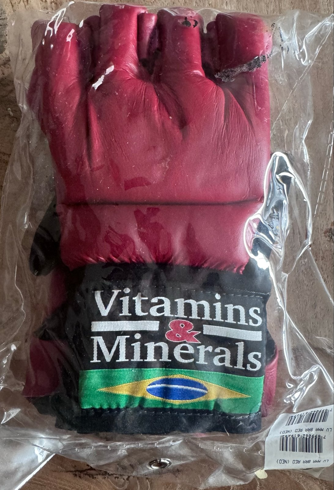 MMA Bokshandschoenen Rode - Vitamins & Minerals, Sport en Fitness, Ophalen of Verzenden, Nieuw, Boksbinnenhandschoenen