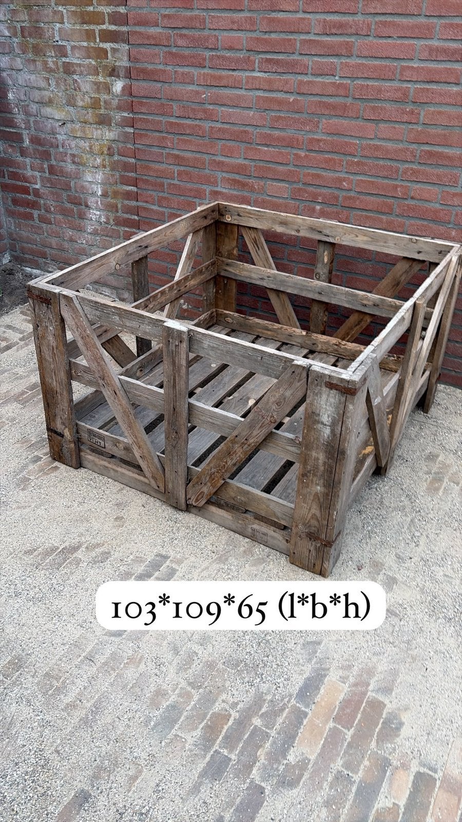 GRATIS: Diverse houten pallets en kratten (maten zie foto’s), Ophalen, Gebruikt, 25 tot 50 mm, 200 tot 250 cm